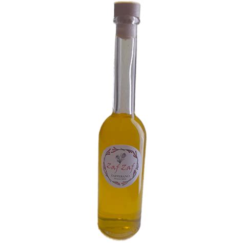 Liquore Allo Zafferano Bottiglia 10 Cl ZafZaf Zafferano