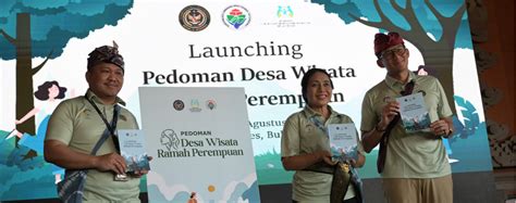 Launching Desa Wisata Ramah Perempuan Menteri PPPA Tekankan Pentingnya