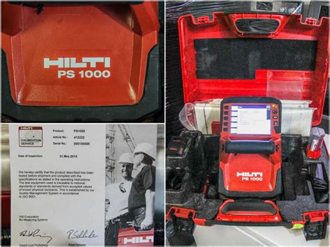 FEATURED HILTI PS 1000 X-SCAN DETECTION SYSTEM