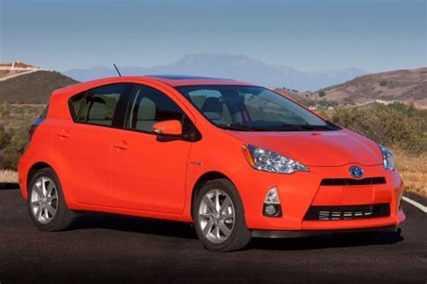 Used Toyota Prius C Mpg Gas Mileage Data Edmunds