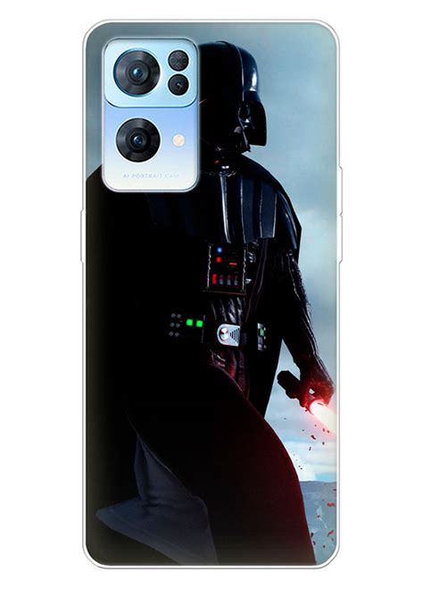 ОППО Рено 7 Про 5Дж чохол силіконовий - Дарт Вейдер Darth Vader у тіні ...