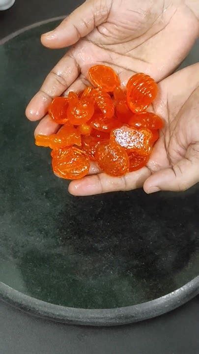 Orange Candy Recipe ঘরে থাকা উপকরণ দিয়ে বাচ্চাদের জন্য অরেঞ্জ