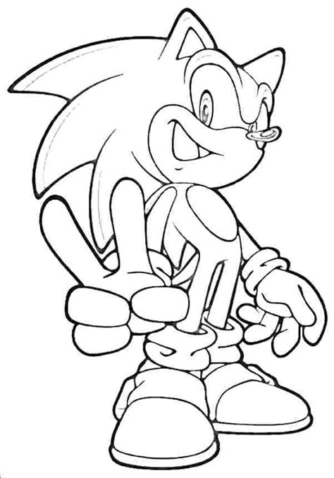 Baby Sonic Coloring Pages at GetColorings.com | Free printable colorings pages to print and color