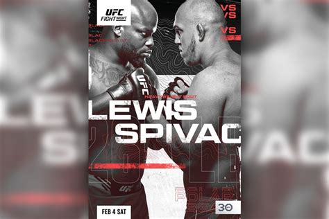 UFC Fight Night 218: Heavy hitters adorn poster for late-starting show