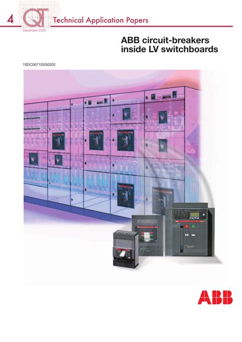 Abb Circuit Breaker Installation Manual - Circuit Diagram