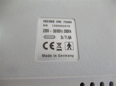 Used HEINE HK-7000 for Sale - $482 item# 1962593| Bimedis