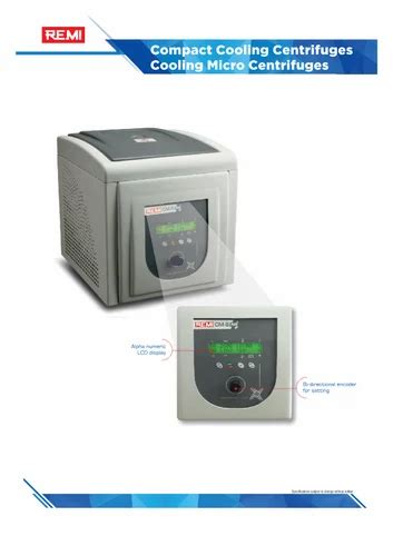 Benchtop CM 12 Plus Refrigerated Centrifuge High Speed At Rs 175000 In