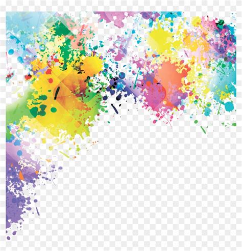 Colour Splash Holi Vector Png H0dgehe