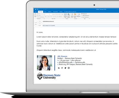 Email Signatures for Graduate Students
