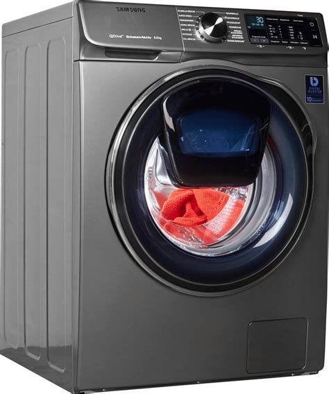 Samsung Waschmaschine Quickdrive Ww8am642opxeg 8 Kg 1400 Umin Quickdrive And Dampffunktion