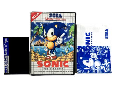 SONIC The Hedgehog Sega Master System Appleby Games