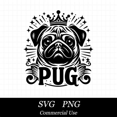 Pug Svg Pug Png Dog Svg Dog Mama Svg Svg Files For Cricut