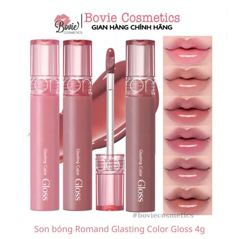 Son Tint Bóng Romand Glasting Color Gloss 4g Shop Diary Shopee Việt Nam