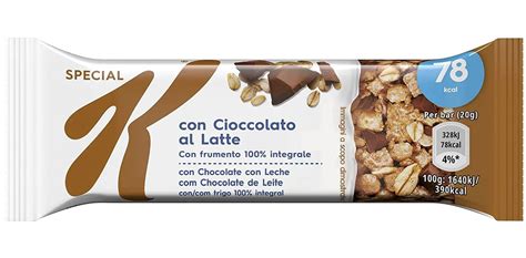 Itabweb Barretta Kellogg S Special K Pz Gr Cioccolato Al Latte