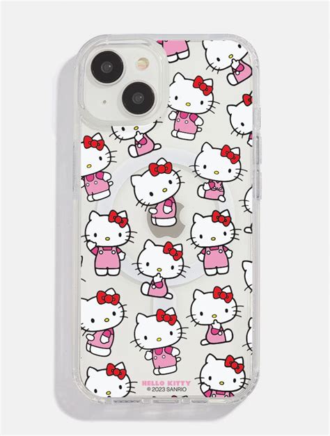 Skinnydip X Hello Kitty Repeat Magsafe Iphone Case Chic Fashion