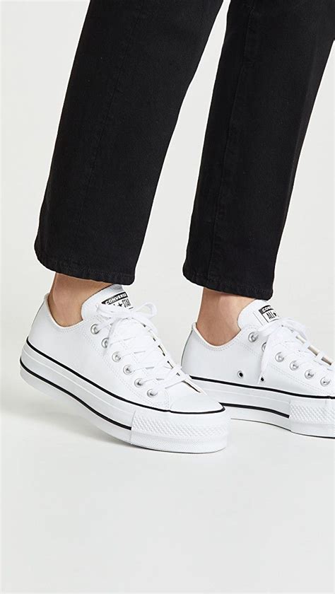 Converse Chuck All Star Lift Clean Ox Sneakers 15 Off 1st App Order