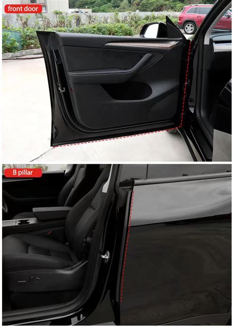 Уплотнительная лента для двери автомобиля Tesla Model 3Y 2021-2024 ...