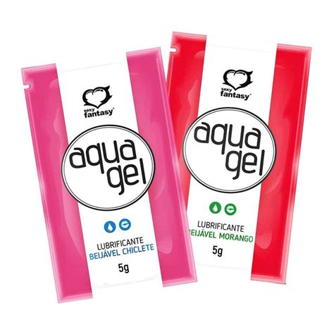 Lubrificante Beijável Aqua Gel Comestível g Sexy Fantasy SEX SHOP Shopee Brasil