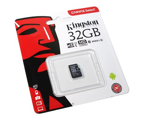 Карта памяти Kingston 32GB microSDHC class 10 UHS-I (SDCS/32GBSP ...