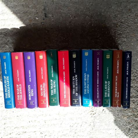 TCG - The History of Middle Earth. 12 volumes.