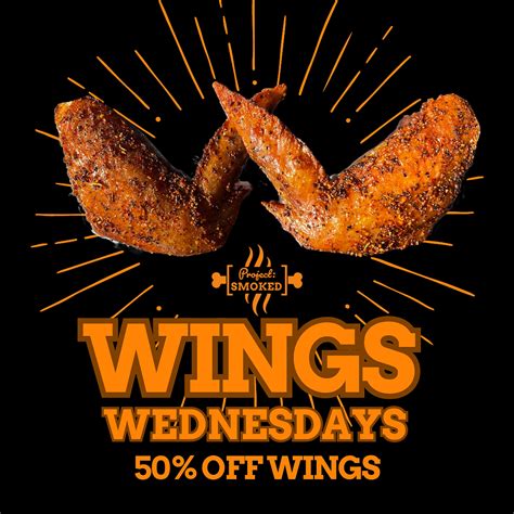 special holiday wings wednesday