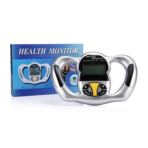 Handheld Digital Body Fat Health Tester Monitor Analyzer Bmi Meter Calculator Ebay