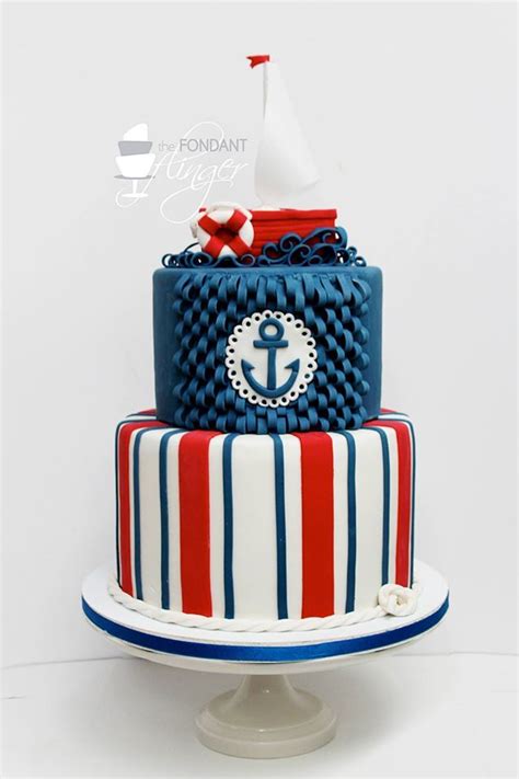 Nautical Cake Nautical Birthday Cakes Nautical Cake Themed Cakes