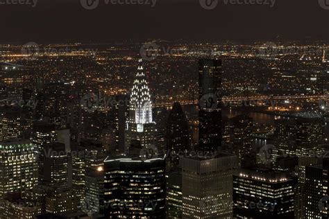 New York night view panorama cityscape 20385191 Stock Photo at Vecteezy