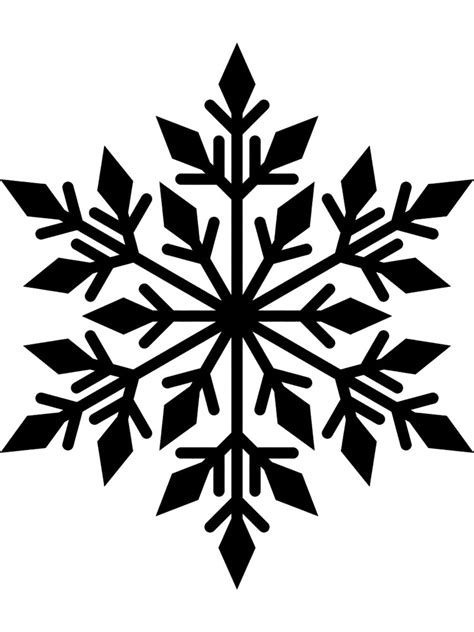 Free Printable Snowflakes Stencils And Templates