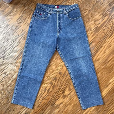 Vintage Tommy Hilfiger Jeans Size 34x28 Everyday Depop