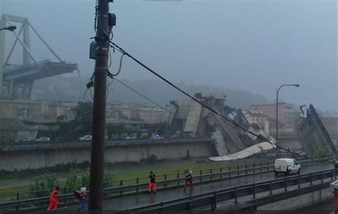 Crollo Ponte Genova Anche Un Camion Di Scafati Coinvolto Nel Disastro