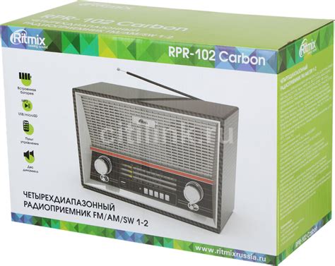 Радиоприемник Ritmix RPR-102 - купить в Ситилинк | 1122999