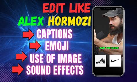 Edit Instagram Reels Shorts With Alex Hormozi Style Captions By