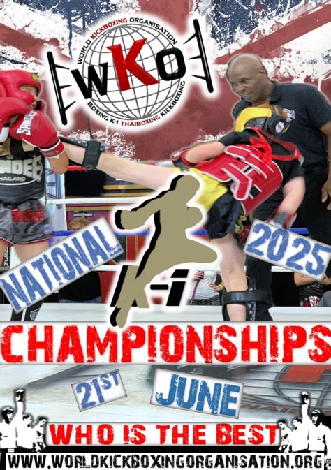 Amateur A Class K1 Rules 2025 WKO K1 National Championships Kickboxing Kihapp
