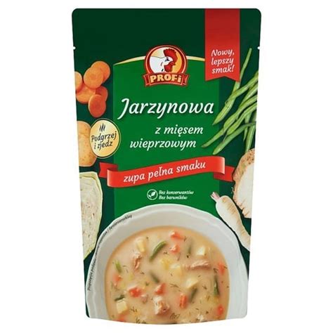 Profi Zupa Jarzynowa Z Mi Sem Wieprzowym G Profi Sklep Empik