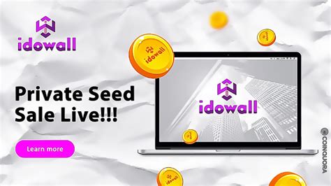 Idowallstarts Off With Seed Sales Aims To Maximize The Benefits For