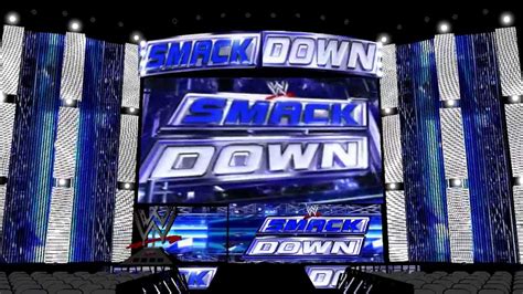 WWE Smackdown 2013 Custom Opening Pyro Animation YouTube