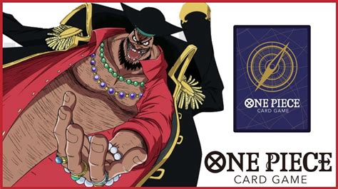 What I Want From Black Beard In The One Piece Card Game One Piece Tcg