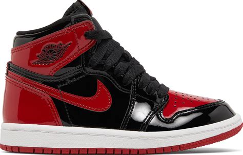 Buy Air Jordan 1 Retro High Og Ps Patent Bred Aq2664 063 Goat