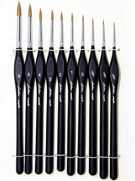 Artist Paint Brushes Set Pcs Best Professional Detail Paint Brush