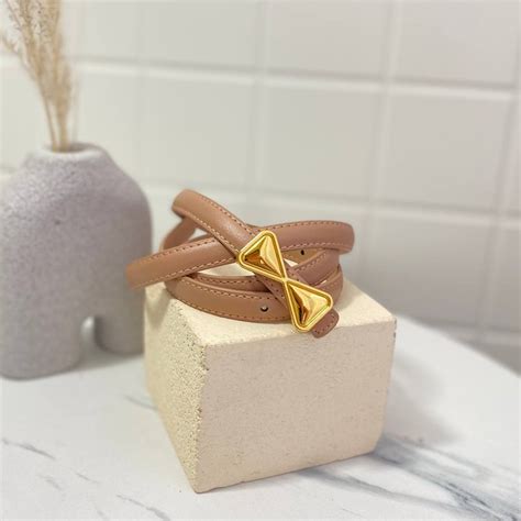 NWB ND KODA IN NUDE BELT TROUSER DRESS WAISTBAND When Classy Meets Classic