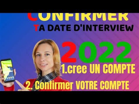 COMMENT CONFIRMER VOTRE ENTRETIEN OU INTERVIEW CRÉER UN COMPTE IC