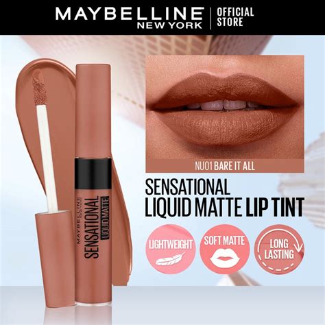 Maybelline Sensational Liquid Matte Lip Tint Long Lasting