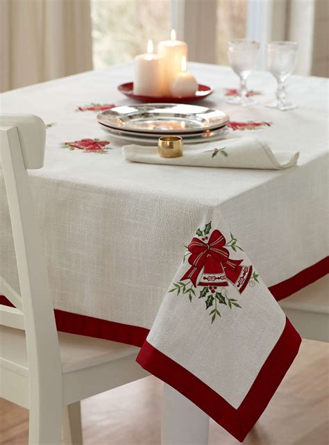 Elegant Tablecloths For Christmas Dinner