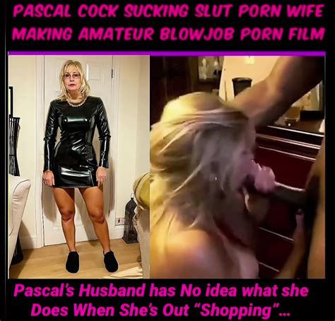 Sloppy Blowjob Cum Slurping Slut Wife Porn Film Pascal Wearing A Skin Tight Shiny Rubber Latex