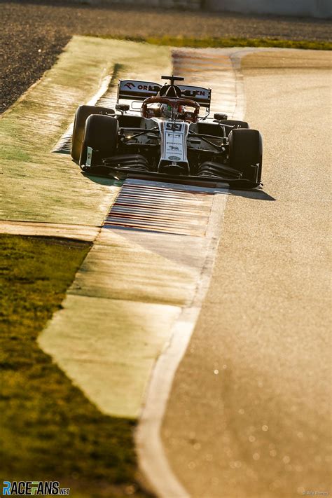 Antonio Giovinazzi Alfa Romeo Circuit De Catalunya Racefans