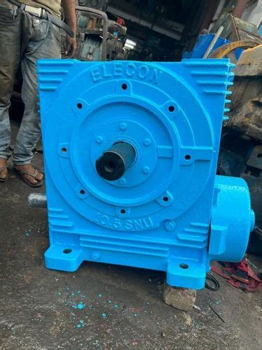 5hp To 100hp Cast Iron Elecon Worm Gearbox Packaging Type Wooden