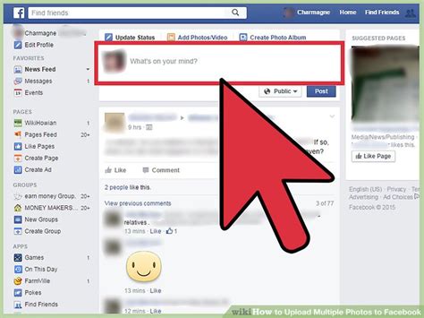 5 Ways To Upload Multiple Photos To Facebook Wikihow