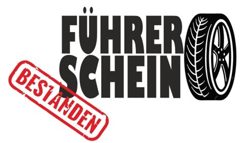 F Hrerschein Bestanden Reifen T Shirt Zur F Hrerscheinpr Fung