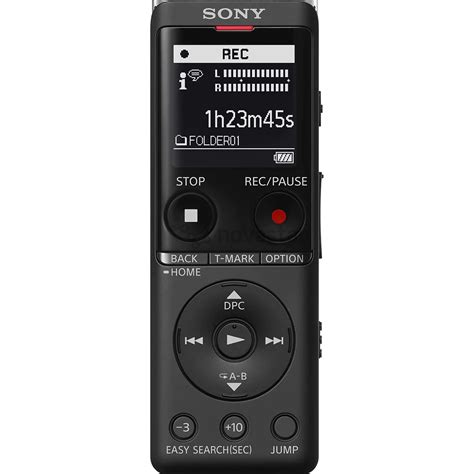 Diktofonas Sony Icd Ux Icdux B Ce Novastar